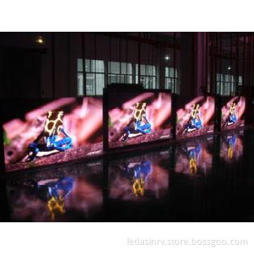 SMD 3in1 P5.21 indoor SMD super slim led display screen pan